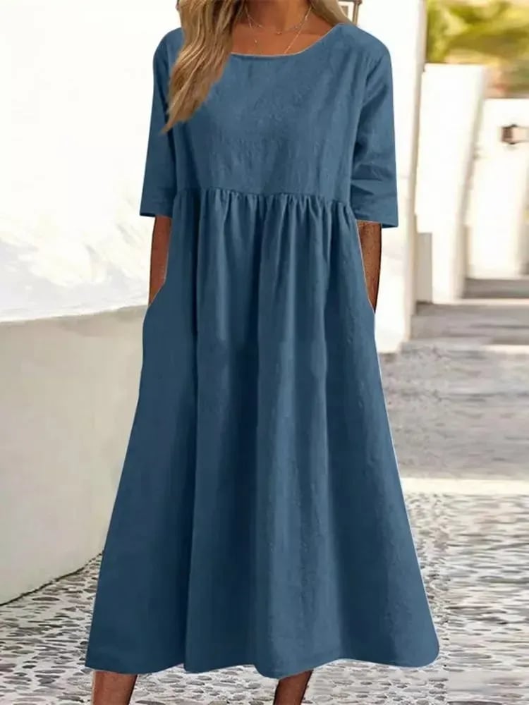 Lila | Lightweight Breathable Summer Dress for Warm Days
