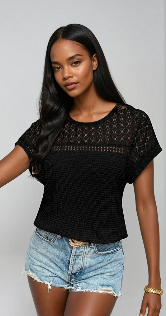 Lightweight Summer Knit Top