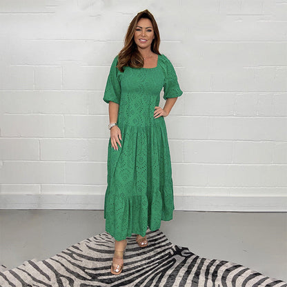 Adeline | Summer Breeze Midi Dress for Effortless Elegance