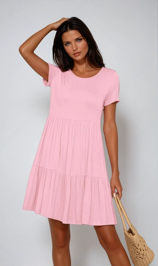 Classic Tee Mini Dress – Essential Summer Style